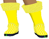 snow boots F yellow