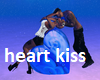 heart kiss pose