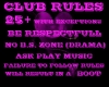 High's Purple Rule Sign