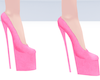 -VM- Pink Heels