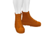 M-Brown Platform Shoes