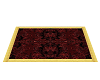 Red Gold elegant rug