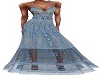 BLUE SHIMER GOWN