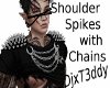 Shoulder Spikes W Chains