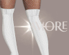 Amore Luzz White Boots