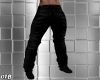 V~ Leather Pants Black