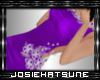 Jos~ Purple Gown