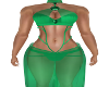 Green Belly Dance Outfit