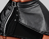 Skirt Black Leather RLL
