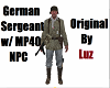 German Sergeant MP40 NPC