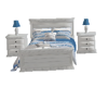 MO White Queen Bed