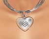 SL Silver Heart Necklace