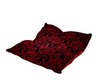 red black pillow