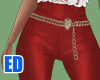 Red Tight Pants