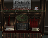 Christmas Entrance Bench
