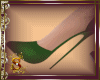 [S] Green Sexy Heels
