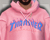Pink Hoodies Full Outfit