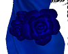 Waist Dark Blue Flower