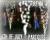 4th of july partlicles