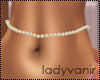 .LV. Cream Belly Pearls