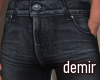 [D] Manner dark jeans