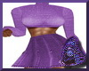 Purple Jean Dress