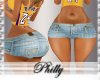 $TM$ L. Blue Shorts xxl