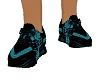 turquoise sport shoe