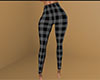 Gray PJ Pants Plaid Lg F