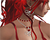 africa jewels set red