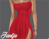 ^J Sexy Red Gown