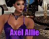 AA Purple Silk Gown