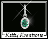 [KK]Emerald Drop earings