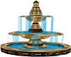 Fountain, Bronze, Gold