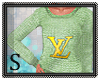 [S] LV Mint Sweater
