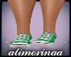 *A* Green Sneakers
