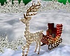 Christmas Deer Sleigh