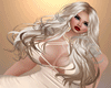 Sexy shiny blonde hair