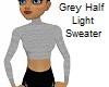 [BB] Grey Half Sweater