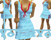 *A* Blue Dottie Dress