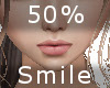 50% Smile