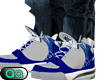 Aa' Blue Jordans