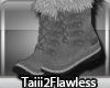 [TT]Grey boots/wn fur
