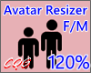 CG: Avatar Scaler 120%