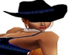 Cowgirl Hat (Blue Band)