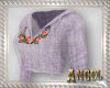 [AIB]Sweater Hoody Lilac