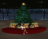 Christmas tree with sofa