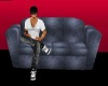 <OB> Blue Sofa
