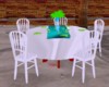 Wedding Table Teal Lime