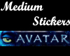 Avatar Medium Stickers